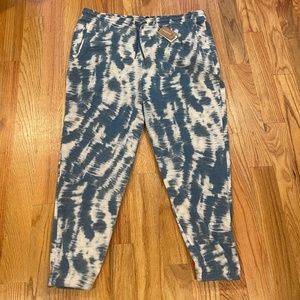 Women's Patagonia XXL Wavy Blue Micro D Joggers